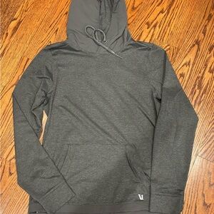Vuori Sunday Element Gray Men's Hoodie.  Size M